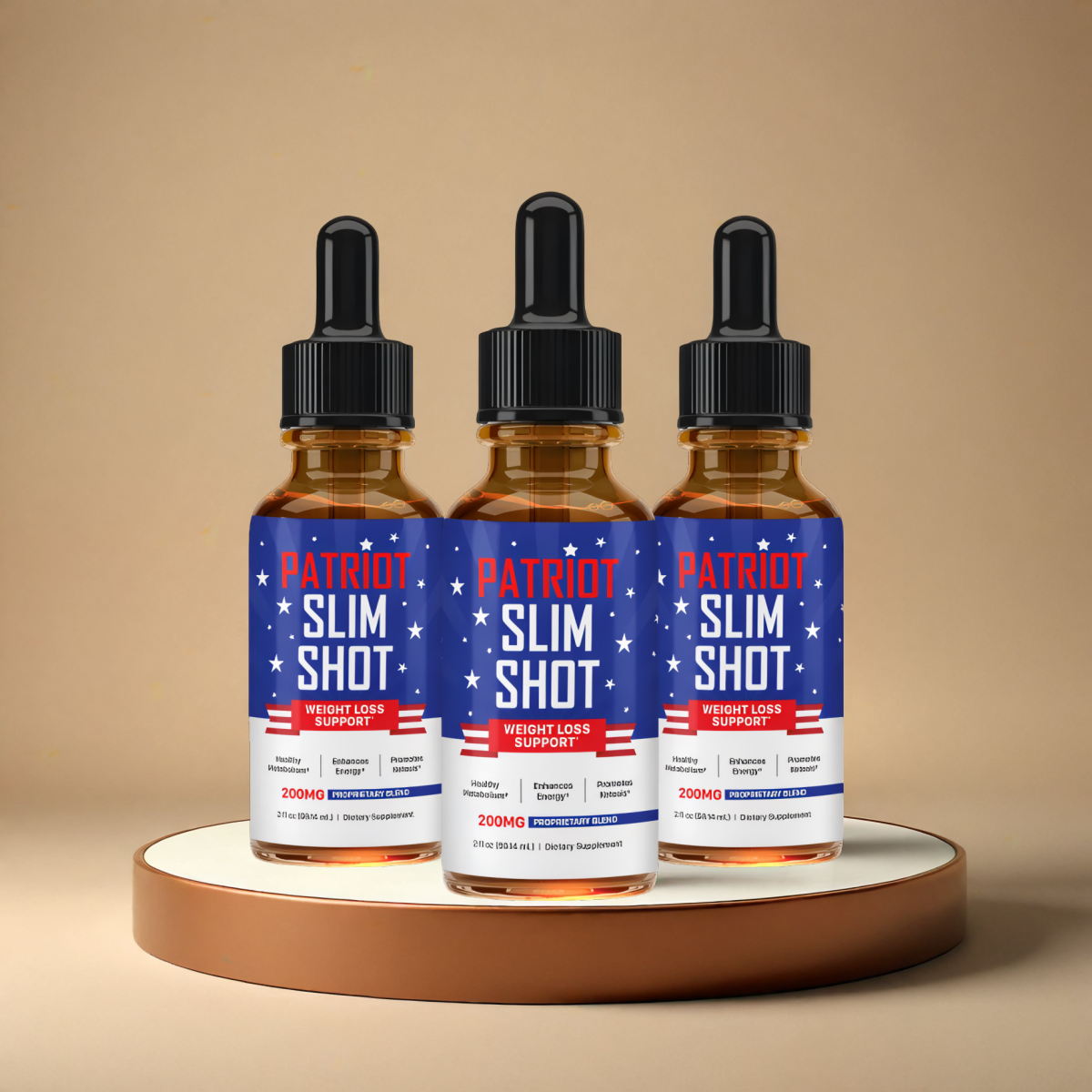 Patriot Slim Shot - 3 bottles