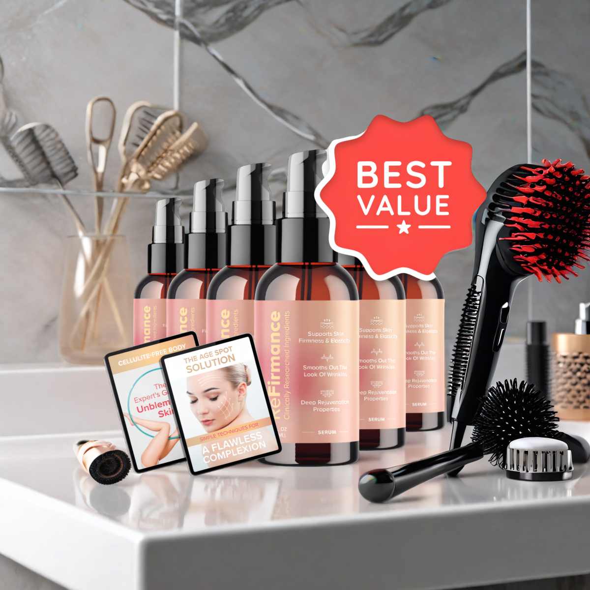 ReFirmance - 6 Bottles + 2  Ebooks