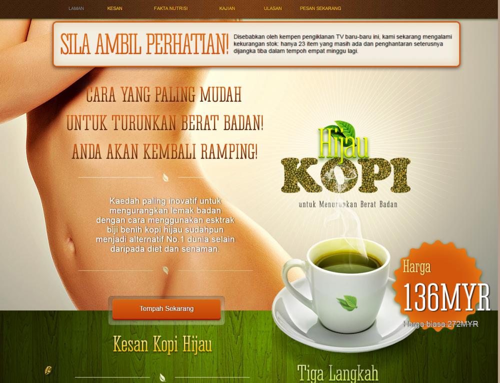 Green Coffee grains
